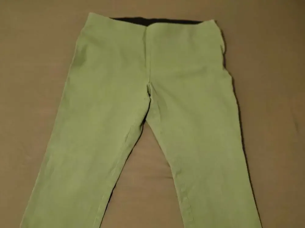 A New Day Women's Size 8 Sage Green High Rise Pull-On Casual Pants